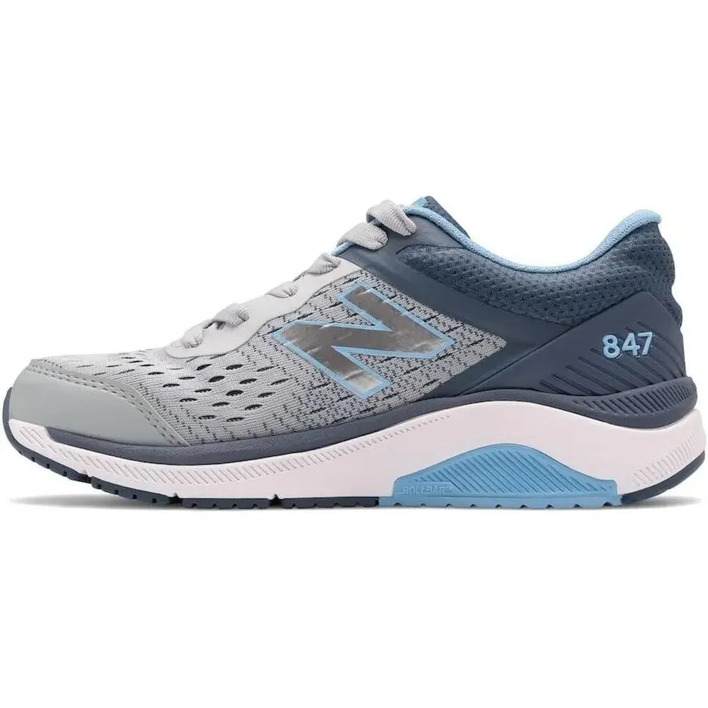 New Balance 847v4 Walking Shoes Women 7.5 Blue Comfort Sneakers